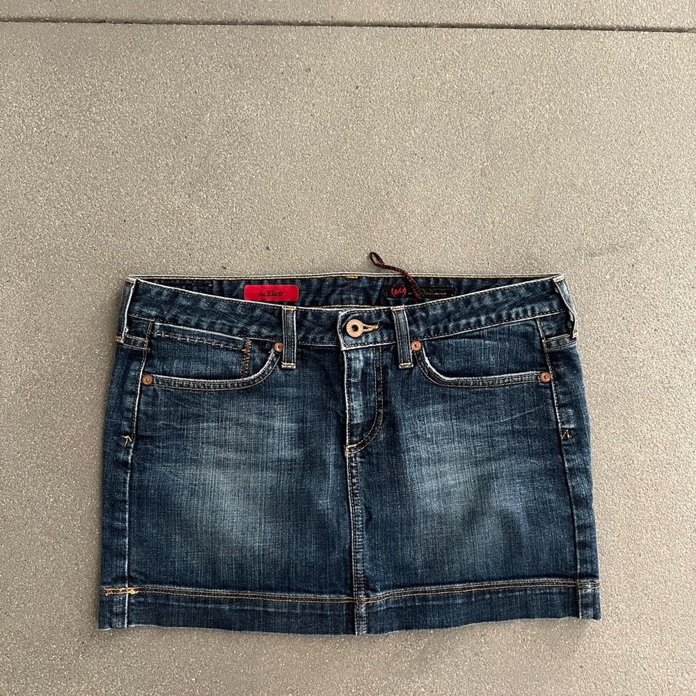 AG Denim Mini Skirt